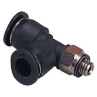 PST 1/4-N1/16C | 1/4" TUBE X 1/16" NPT THREAD - COMPACT MALE RUN TEE