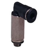 PLL 5/32-M5C | 5/32" TUBE X M5 THREAD - COMPACT EXTENDED MALE ELBOW