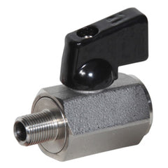 SSMM-18NL | 1/8" MPT x FPT 316SS Mini Ball Valve 1000 PSI CWP 150 WSP