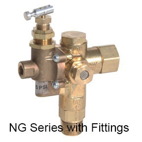 NG20-M145-175 | Unloader Valve 90D 3/4" Compression x 1/2" MPT 145-175