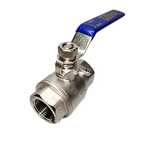 SSV-150NLH | 1-1/2" FPT 316SS Ball Valve w/ Lever Handle 2000 PSI CWP 150 WSP