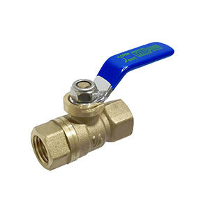 MFBV-25 | 1/4" FPT Mini Brass Ball Valve w/Lever Handle 600 PSI CWP 150 WSP