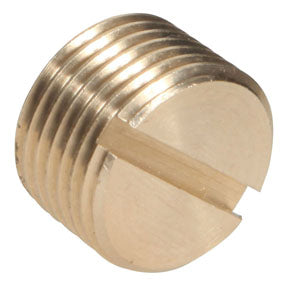 281X6 | 3/8" MPT Slotted Head Plug