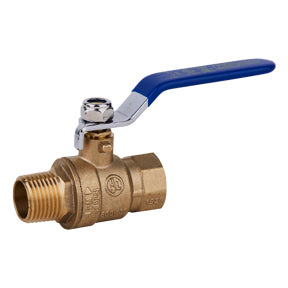MBB-38 | 3/8" MPT x FPT Brass Ball Valve 600 PSI CWP 150 WSP