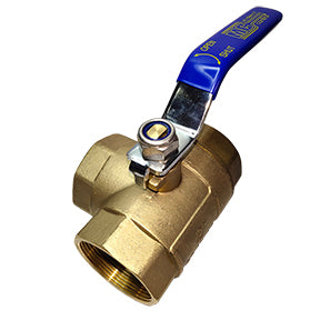 TWB-100 | 1" FPT 3-Way Ball Valve L-Pattern 600 PSI CWP 150 WSP