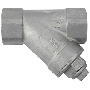 YSS-100 | 1" FPT 316SS Y-Strainer 800 PSI CWP