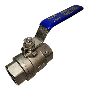 SSR-50 | 1/2" FPT 316SS Ball Valve 1000 PSI CWP 150 WSP