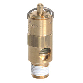 SRV187-18-NC75 |1/8" Non-Code Soft Seat Safety Valve 75 psi 39 SCFM