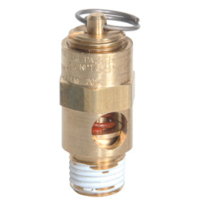 SRV25-145 |1/4" ASME Soft Seat Safety Valve 145 psi 128 SCFM