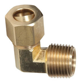 269X4X4 | 1/4" OD Tube x 1/4" MPT 90D Elbow
