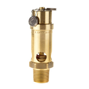 SRV530-50-175 |1/2" ASME Soft Seat Safety Valve 175 psi 694 SCFM