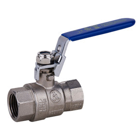 LBV-25 | 1/4" FPT Nickel-Plated Ball Valve w/Locking Handle 600 PSI CWP 150 WSP