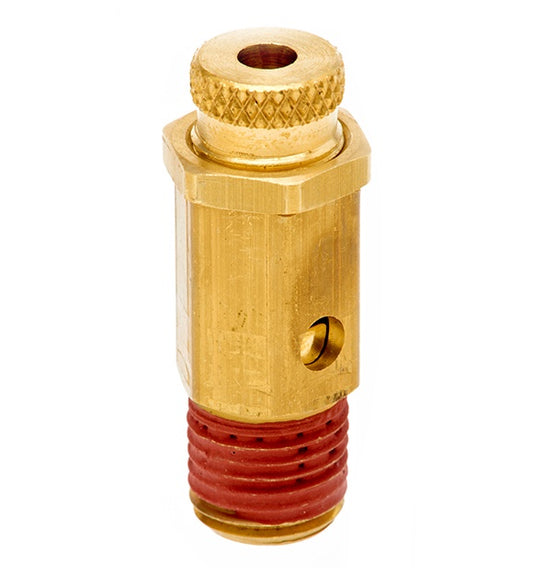 NC25-001 | 1/4" Non Code Adjustable Safety Valve 25-50psi