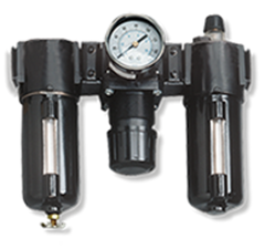Arrow Pneumatics C33352FW 1/4 FILTER-REG-FOG LUBE TRIO