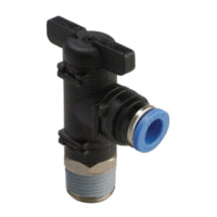 BL 20 5/16-N1/4 | 5/16" TUBE X 1/4" NPT THREAD - BALL VALVE ELBOW