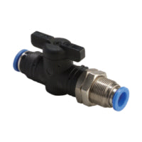 BM 60 3/8-3/8 | 3/8" TUBE - BALL VALVE BULKHEAD UNION