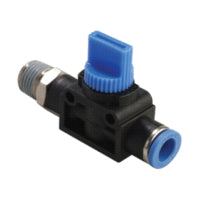 GHVSF 03-12 | 3/8" BSPT THREAD X 12MM TUBE - METER IN - HAND VALVE STRAIGHT
