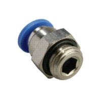 PC 1/4-G02 EPNI | 1/4" TUBE X 1/4" BSPP THREAD - MALE STRAIGHT