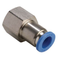 PCF 3/8-N02U EPNI | 3/8" TUBE X 1/4" NPT THREAD - FEMALE STRAIGHT