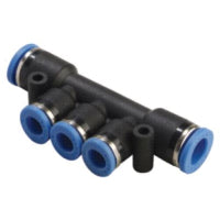 GPKG 0804 | 8MM TUBE X 4MM TUBE - REDUCER TRIPLE BRANCH