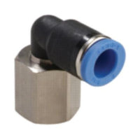 PLF 3/8-N02U EPNI | 3/8" TUBE X 1/4" NPT THREAD - FEMALE ELBOW