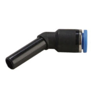 GPLJ45 10 | 10MM STEM X TUBE - PLUG-IN 45 ELBOW