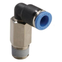 GPLL 0602 EPNI | 6MM TUBE X 1/4" BSPT THREAD - EXTENDED MALE ELBOW