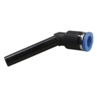 GPLLJ45 12 | 12MM STEM X TUBE - PLUG-IN EXTENDED 45 ELBOW