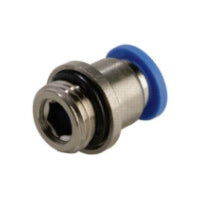 GPOC 10G02 EPNI | 10MM TUBE X 1/4" BSPP THREAD - ROUND MALE STRAIGHT