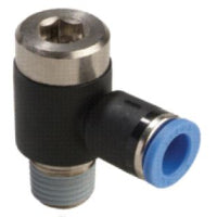 GPOL 04M6 EPNI | 4MM TUBE X M6 THREAD - HEX HOLED BANJO